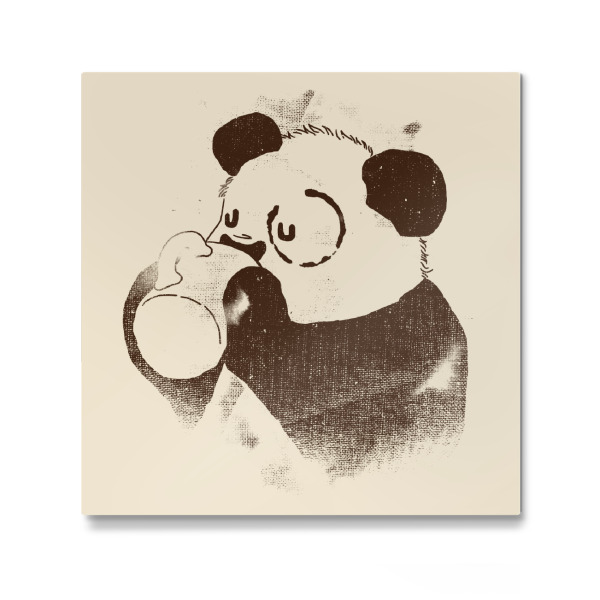 Galerie-Print "No More Eye Circles" 30x30 cm artboxONE
