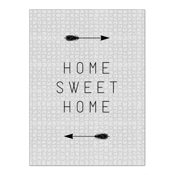 Puzzle Ravensburger "Home Sweet Home Arrow" artboxONE - Typografie