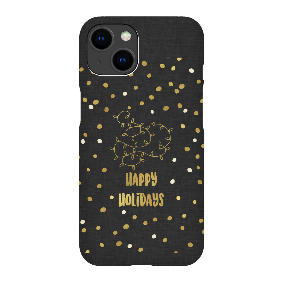 "Happy Holidays"für iPhone - Premium-Case Handyhülle artboxONE