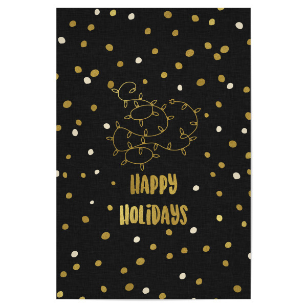 Poster "Happy Holidays" artboxONE - Typografie,Weihnachten