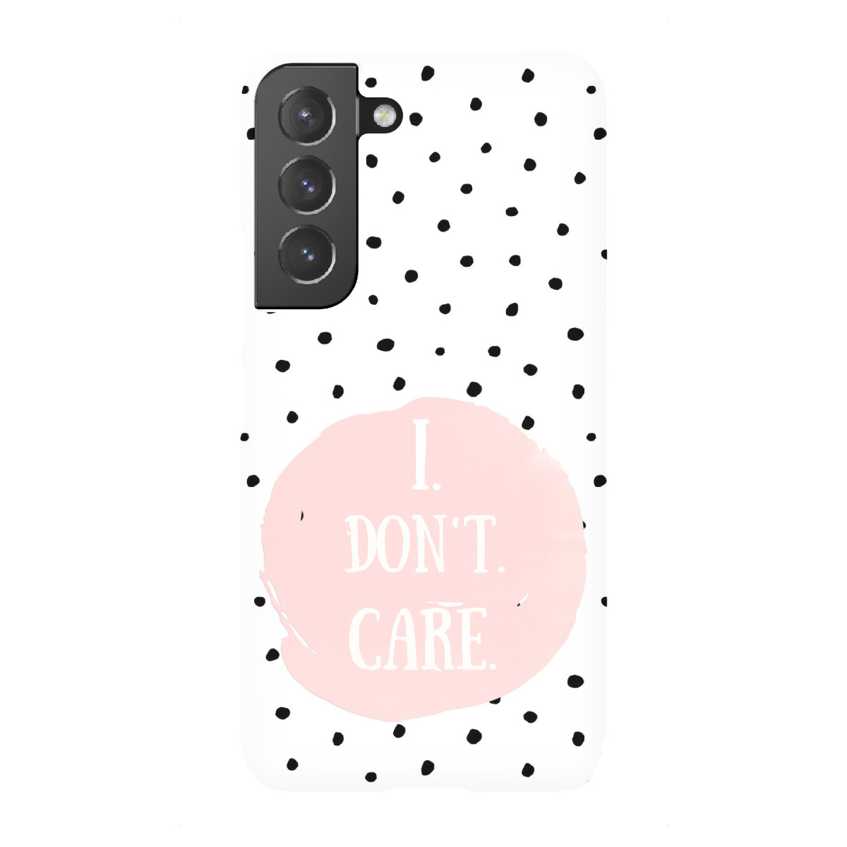 "I don't care- Crazy for Dots"für Samsung Galaxy - Premium-Case Handyhülle artboxONE