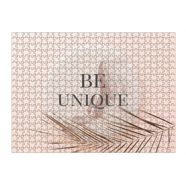 Puzzle Ravensburger "BE UNIQUE" artboxONE - Typografie
