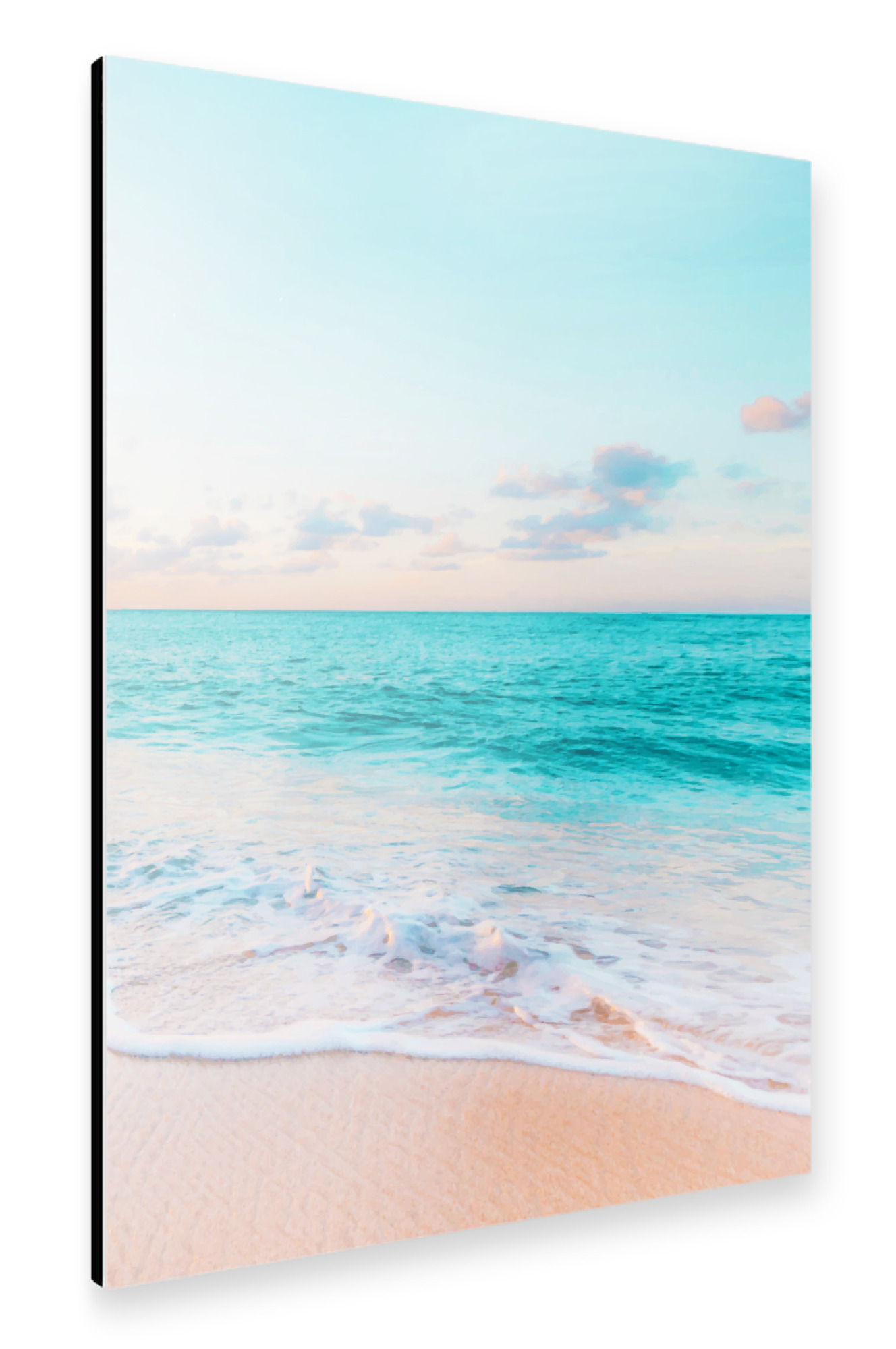 Alu-Dibond "Ocean Bliss, Nature Landscape Sea" 75x50 cm artboxONE