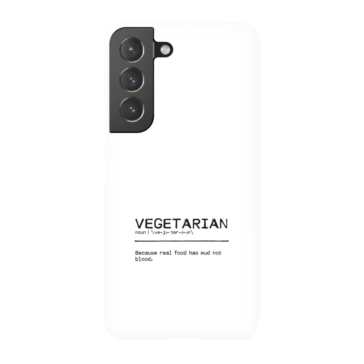 Samsung Galaxy "Vegetarian Quote I" Premium-Case Handyhülle artboxONE
