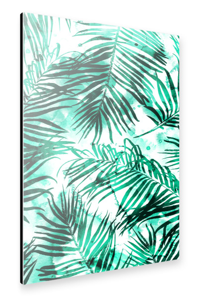 Alu-Dibond "Tropical Heaven-v2" 30x20 cm artboxONE