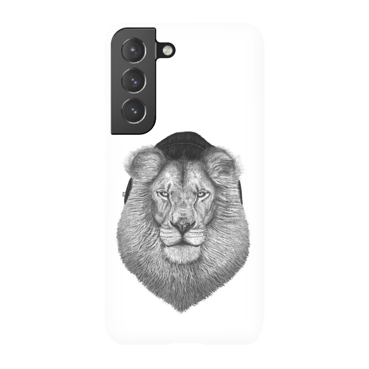 Samsung Galaxy "Lion in hat" Premium-Case Handyhülle artboxONE