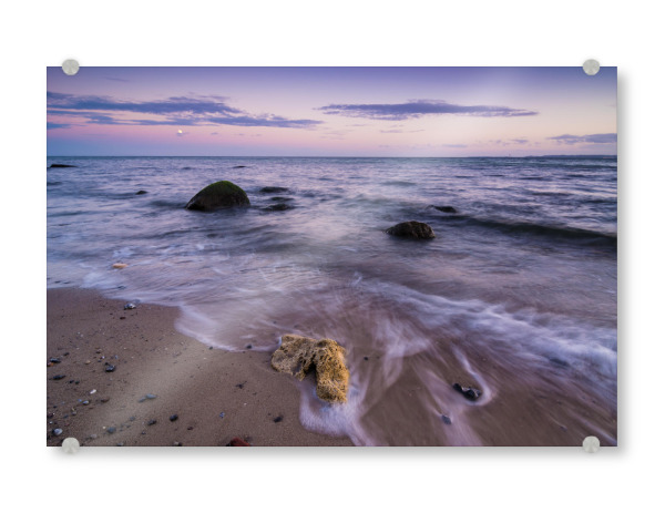 Acrylglasbild "Ostseeabend 2" artboxONE - Natur,Reise / Strand und Meer
