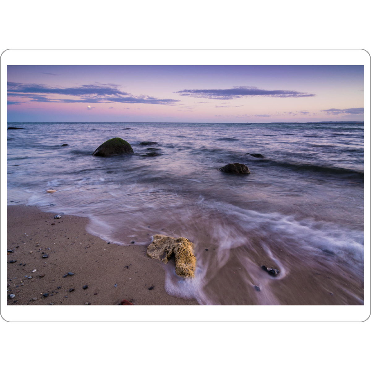 Tischset "Ostseeabend 2" artboxONE - Natur,Reise / Strand und Meer