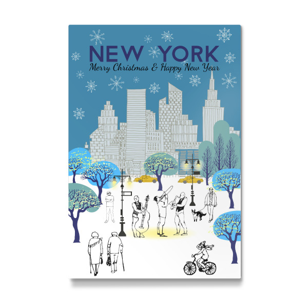 Galerie-Print "Xmas in New York" 30x20 cm artboxONE