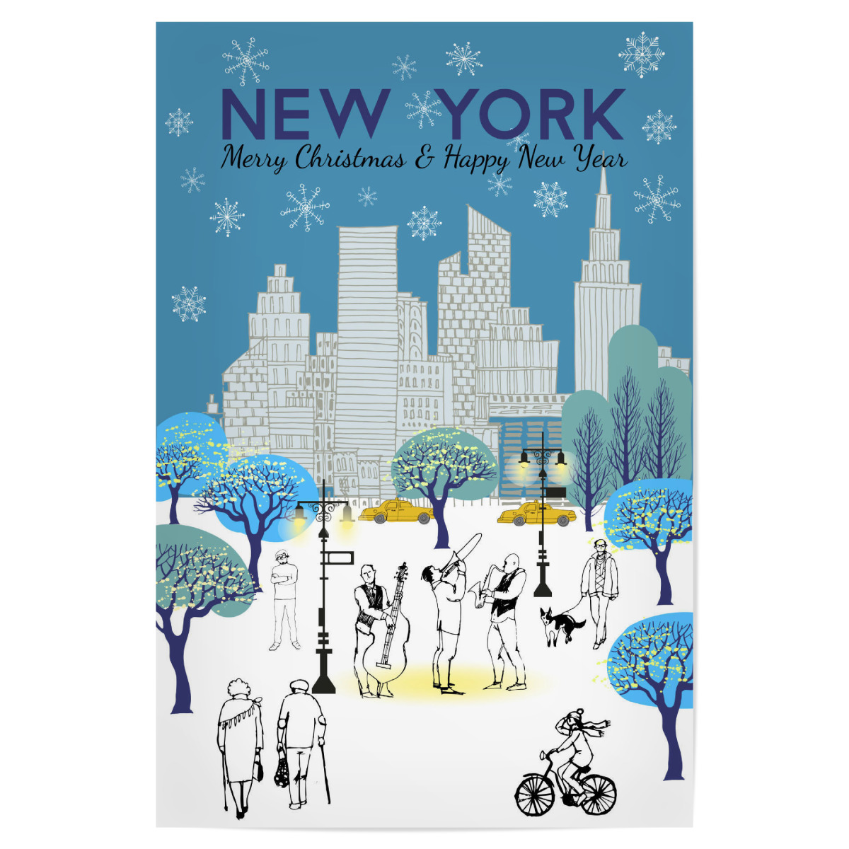 Xmas In New York Als Poster Bei Artboxone Kaufen