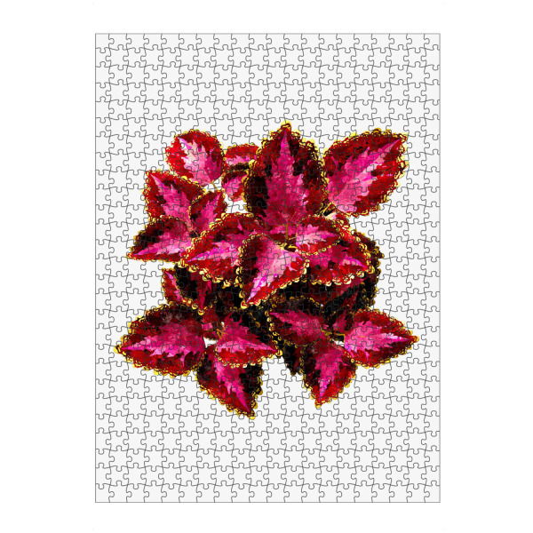 Puzzle Ravensburger "Indian Coleus" artboxONE - Natur,Floral
