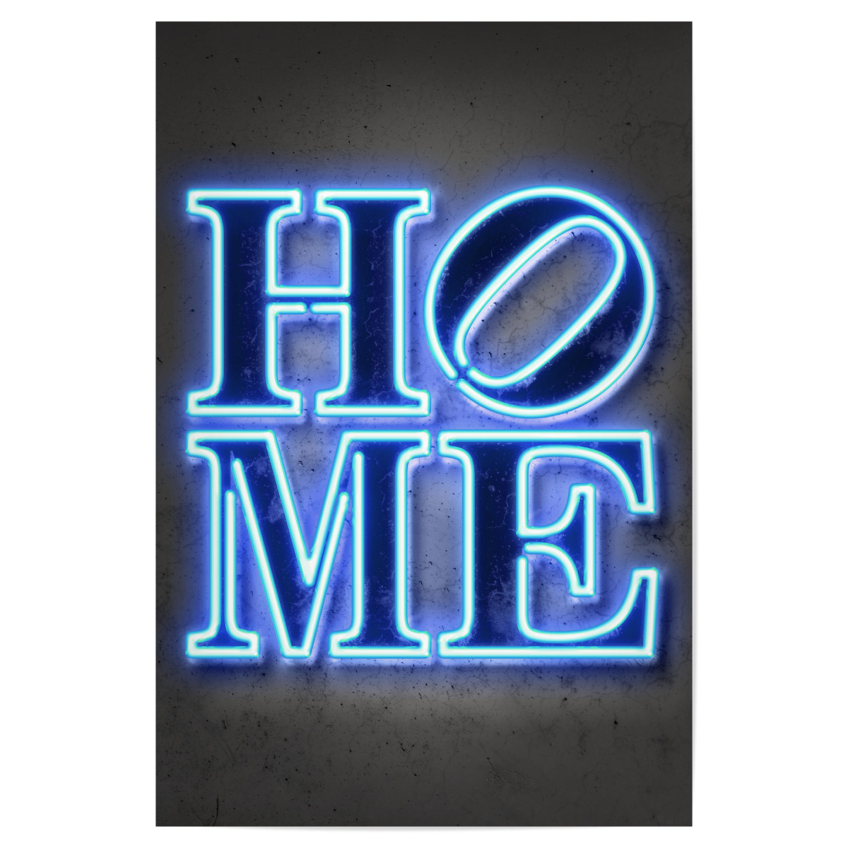 Home Neon Als Poster Bei Artboxone Kaufen