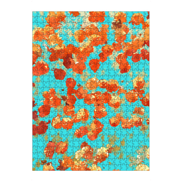 artboxONE Puzzle "Teal Decor" artboxONE - Natur,Floral