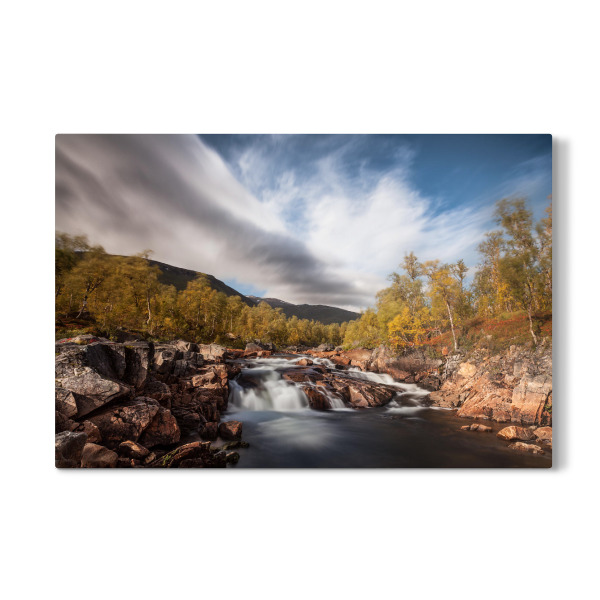 Galerie-Print "Autumn River" 30x20 cm artboxONE