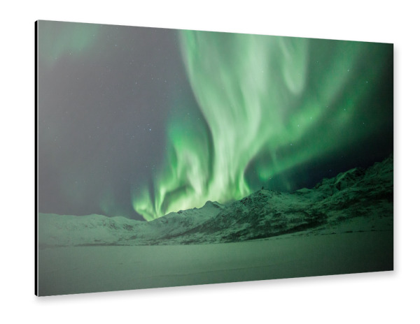 Alu-Dibond "Aurora Borealis" 30x20 cm artboxONE