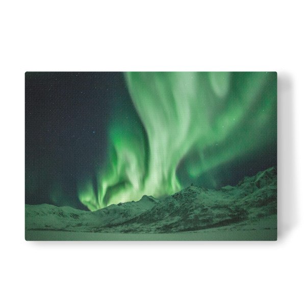 Leinwandbild "Aurora Borealis" artboxONE - Natur,Reise,Galaxy