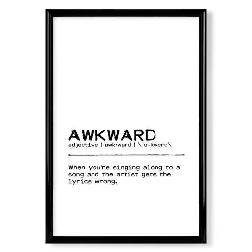 Awkward Quote