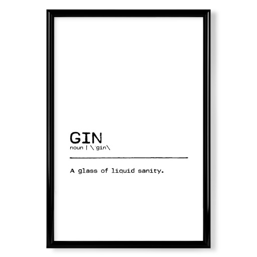 Gin Quote Sanity