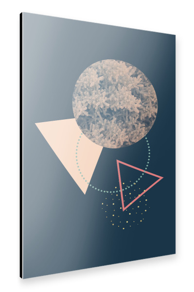 Alu-Dibond "Wonderful Time #2" 30x20 cm artboxONE
