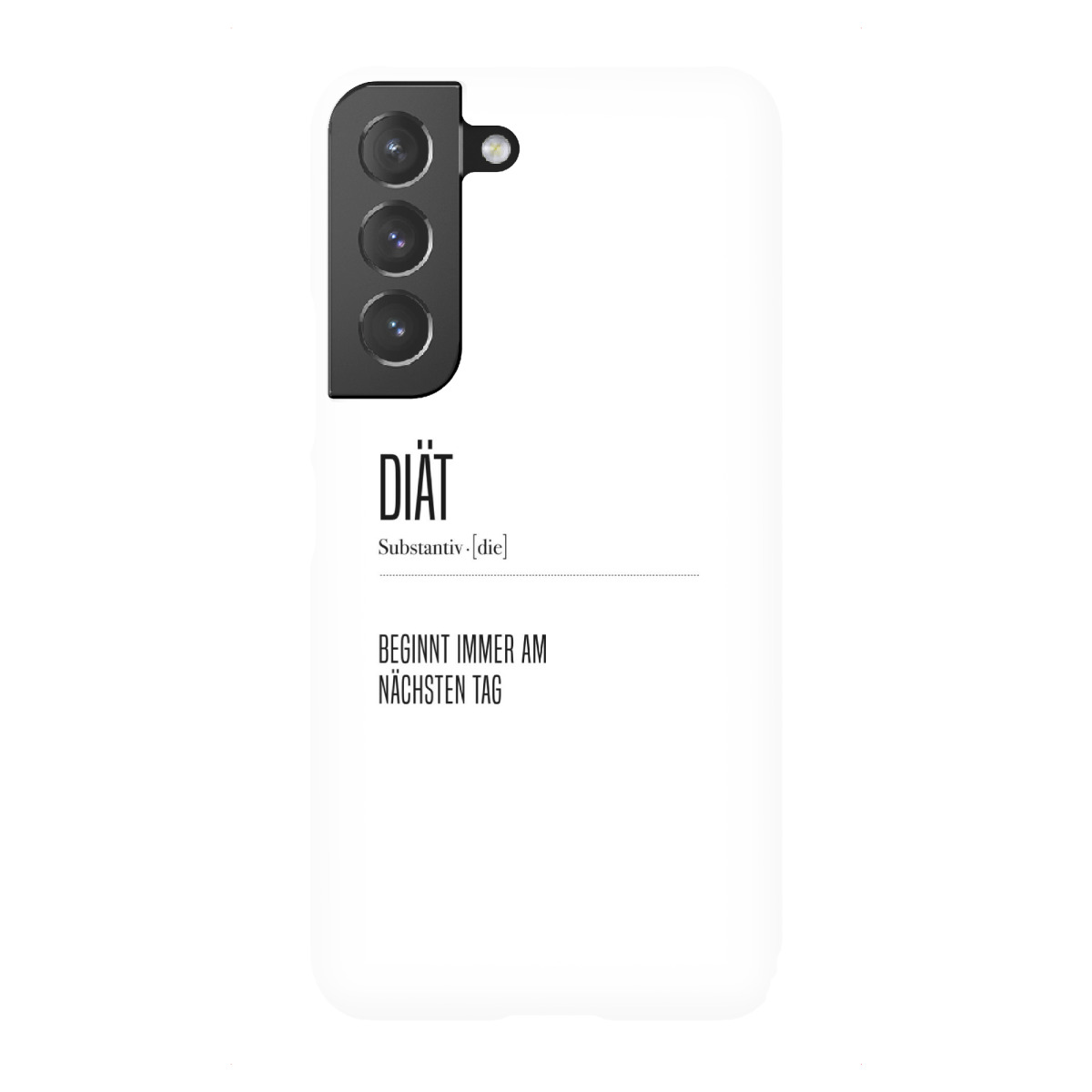 Samsung Galaxy "Diät Definition" Premium-Case Handyhülle artboxONE