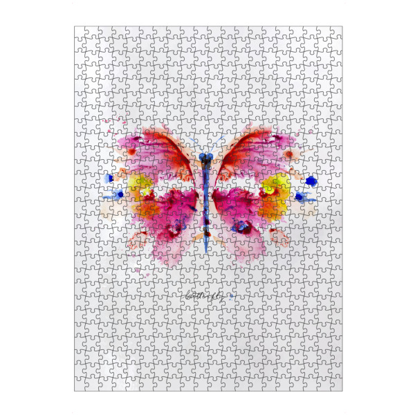 artboxONE Puzzle "Monotype vivid butterfly" artboxONE - Natur,Tiere
