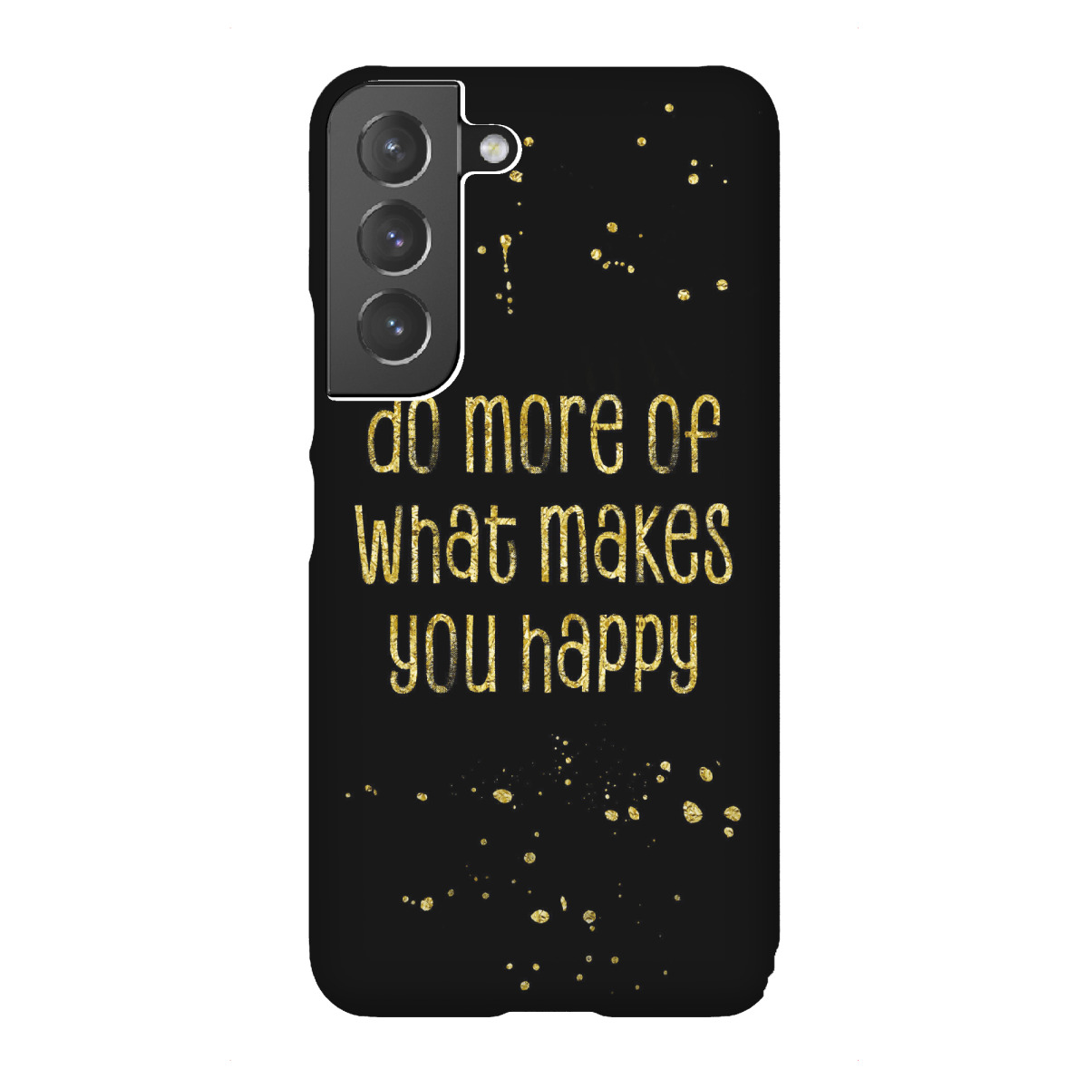 "GOLD Art Happy"für Samsung Galaxy - Premium-Case Handyhülle artboxONE