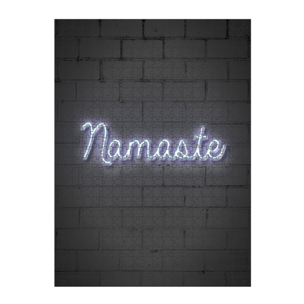 Puzzle Ravensburger "Namaste 2" artboxONE - Typografie,Menschen,Streetart