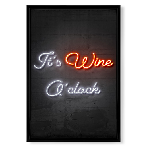 It's wine o'clock