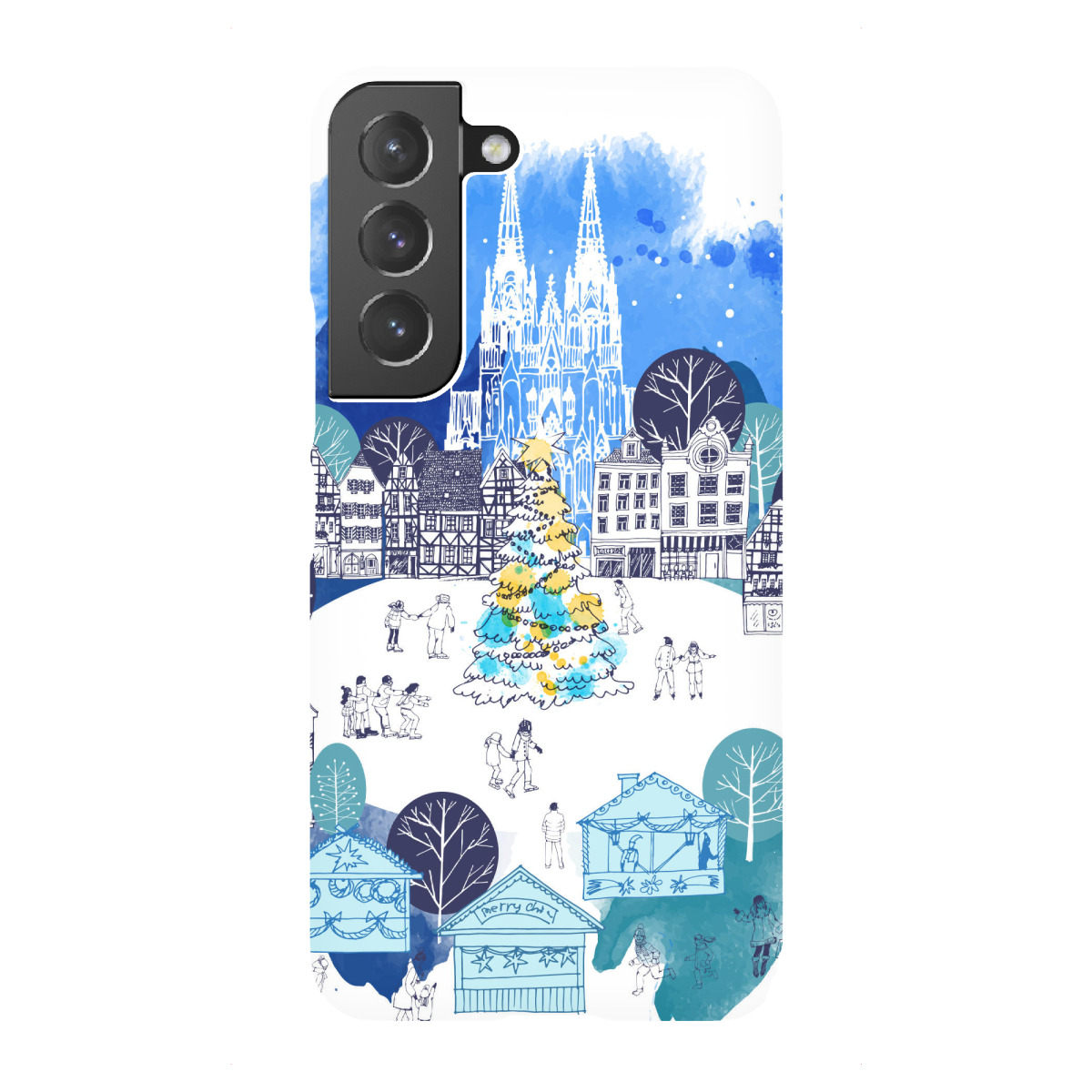 "Merry Christmas Cologne!"für Samsung Galaxy - Premium-Case Handyhülle artboxONE