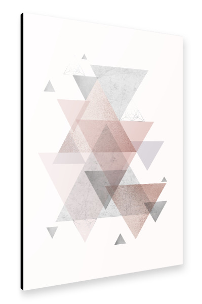 Alu-Dibond "Scandi Geometric" 30x20 cm artboxONE