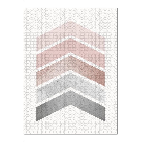 Puzzle Ravensburger "Scandi Chevrons" artboxONE - Geometrie