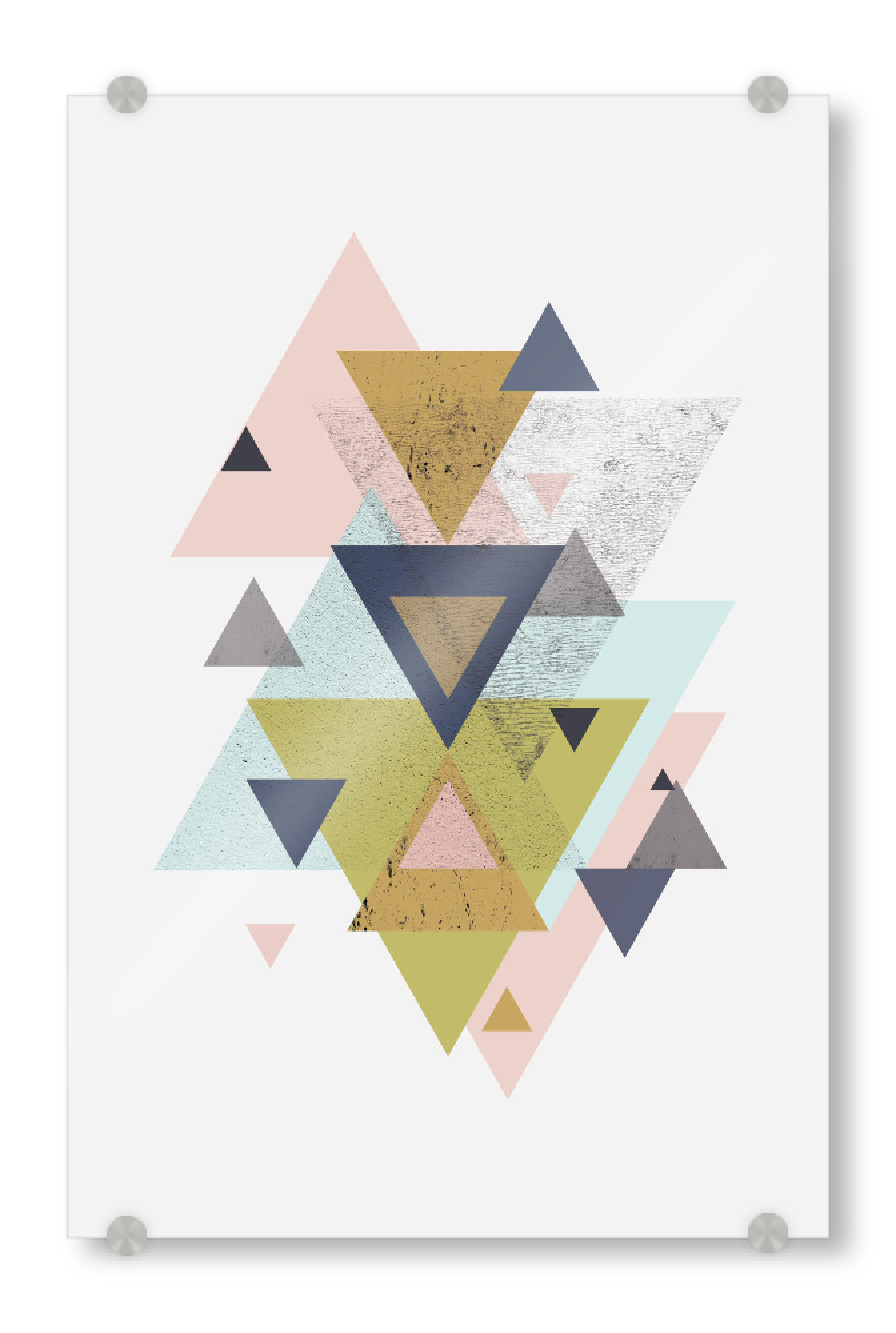 Acrylglasbild "Mid-Century Geometric 03" artboxONE - Abstrakt,Geometrie