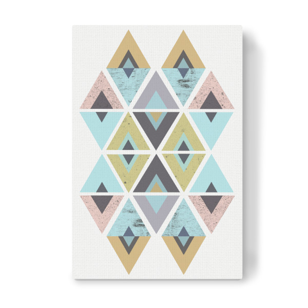 Leinwandbild "Mid-Century Geometric 01" artboxONE - Abstrakt,Geometrie