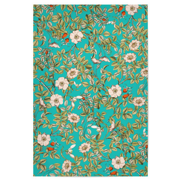 Poster 30x20 cm "Teal Botanical" artboxONE - Natur,Floral