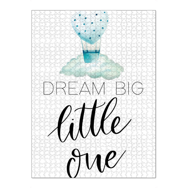 Puzzle Ravensburger "Dream big little one 3" artboxONE - Typografie,Für Kinder