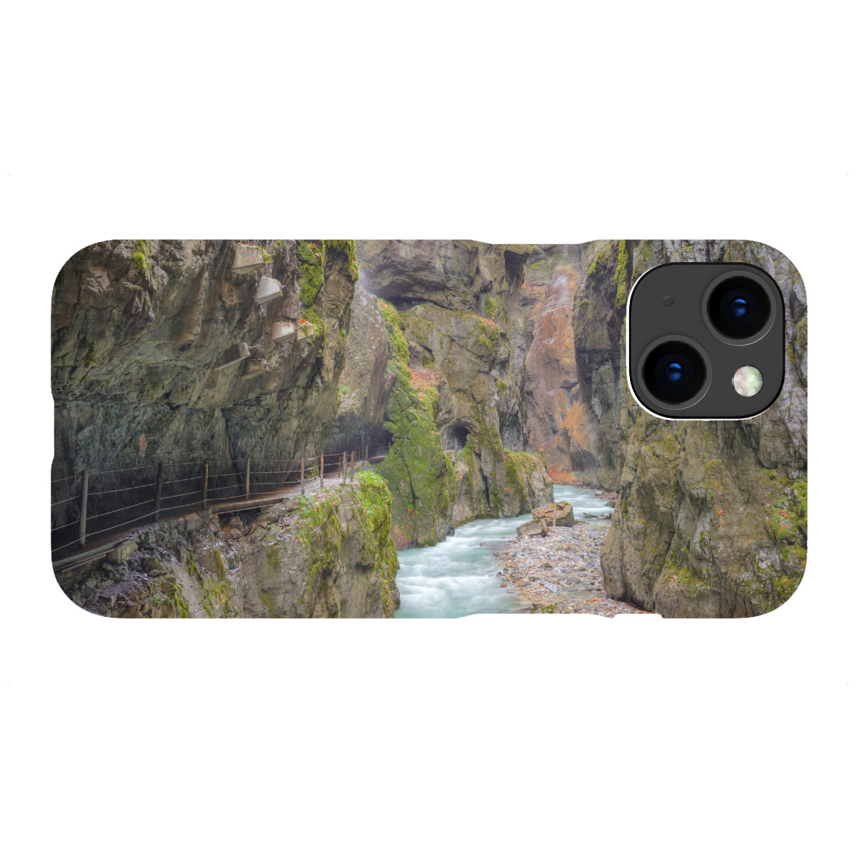 iPhone "In der Partnachklamm" Premium-Case Handyhülle artboxONE