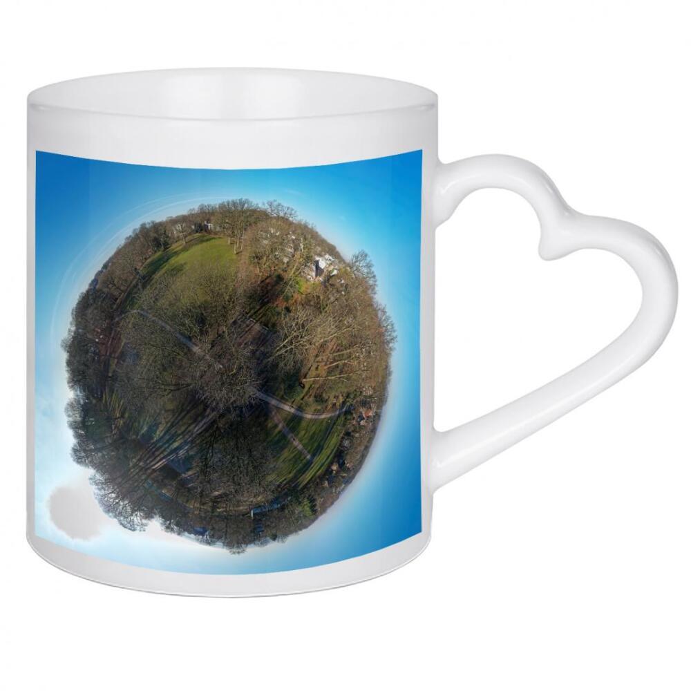 Herztasse "Hamburg-Blankenese Hessepark" artboxONE - Städte,Städte / Hamburg,Natur,Reise,Reise / Länder