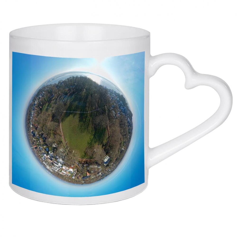 Herztasse "Hamburg-Blankenese Hessepark; 50m" artboxONE - Städte,Städte / Hamburg,Natur,Reise,Architektur