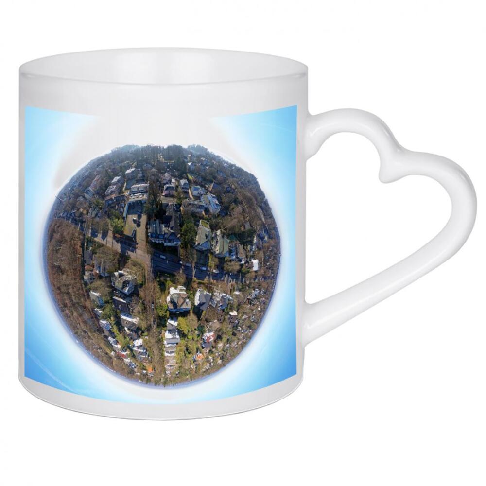 Herztasse "Hamburg - Blankeneser Landstraße" artboxONE - Städte,Städte / Hamburg,Reise,Architektur,Reise / Länder