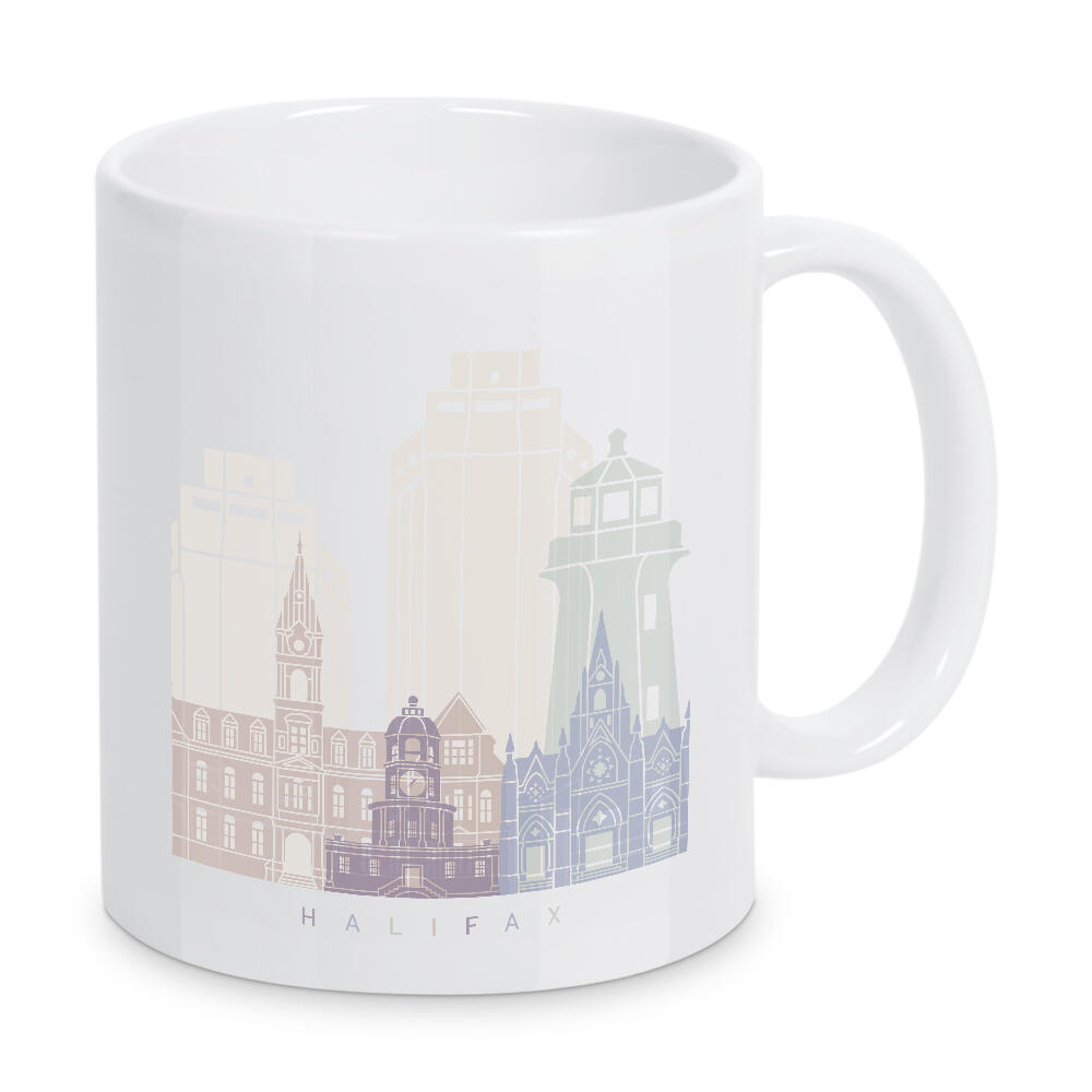Tasse "HALIFAX SKYLINE PASTELL" artboxONE - Städte,Architektur