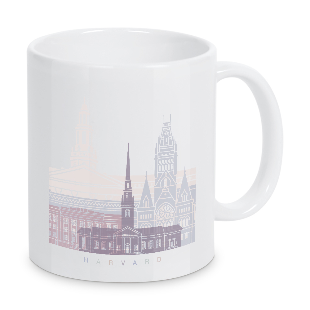 Tasse "HARVARD-SKYLINE-PASTELL" artboxONE - Städte,Architektur