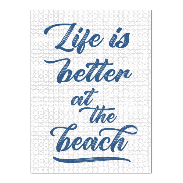 Puzzle Ravensburger "Life is a beach 2" artboxONE - Typografie