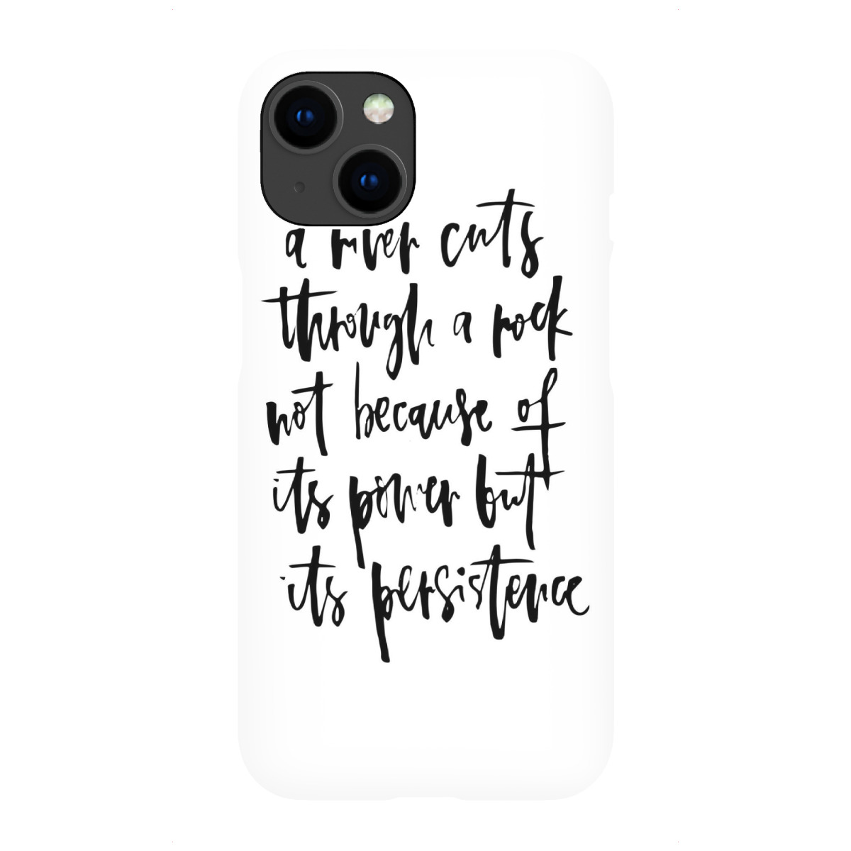"A River Cuts"für iPhone - Premium-Case Handyhülle artboxONE