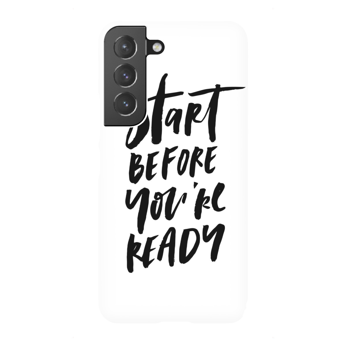 Samsung Galaxy "Start Before You're Ready" Premium-Case Handyhülle artboxONE