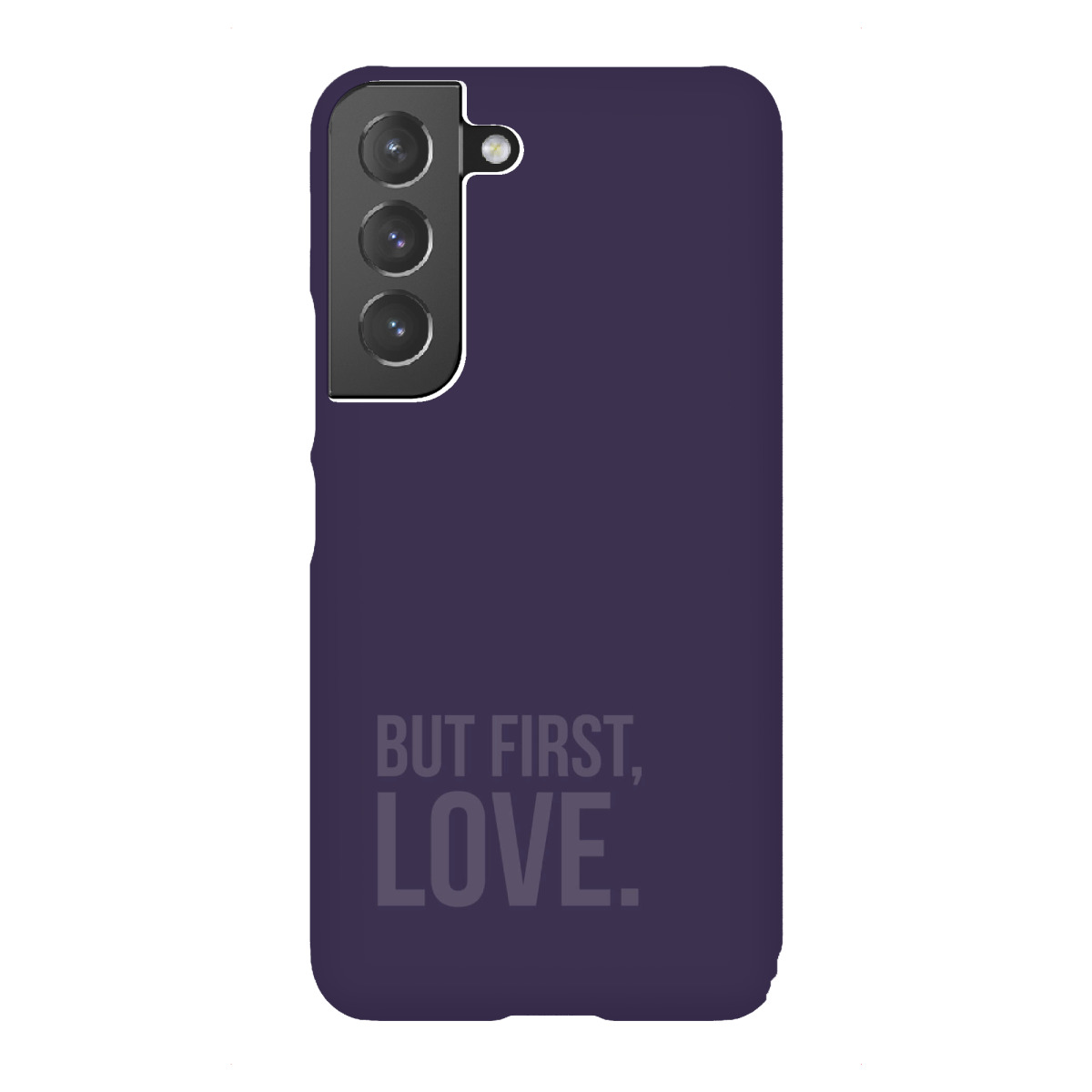 "But First Love UV"für Samsung Galaxy - Premium-Case Handyhülle artboxONE