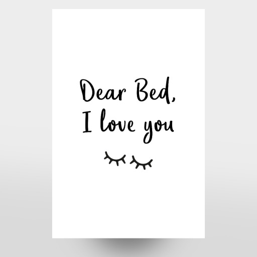 Dear Bed Typo