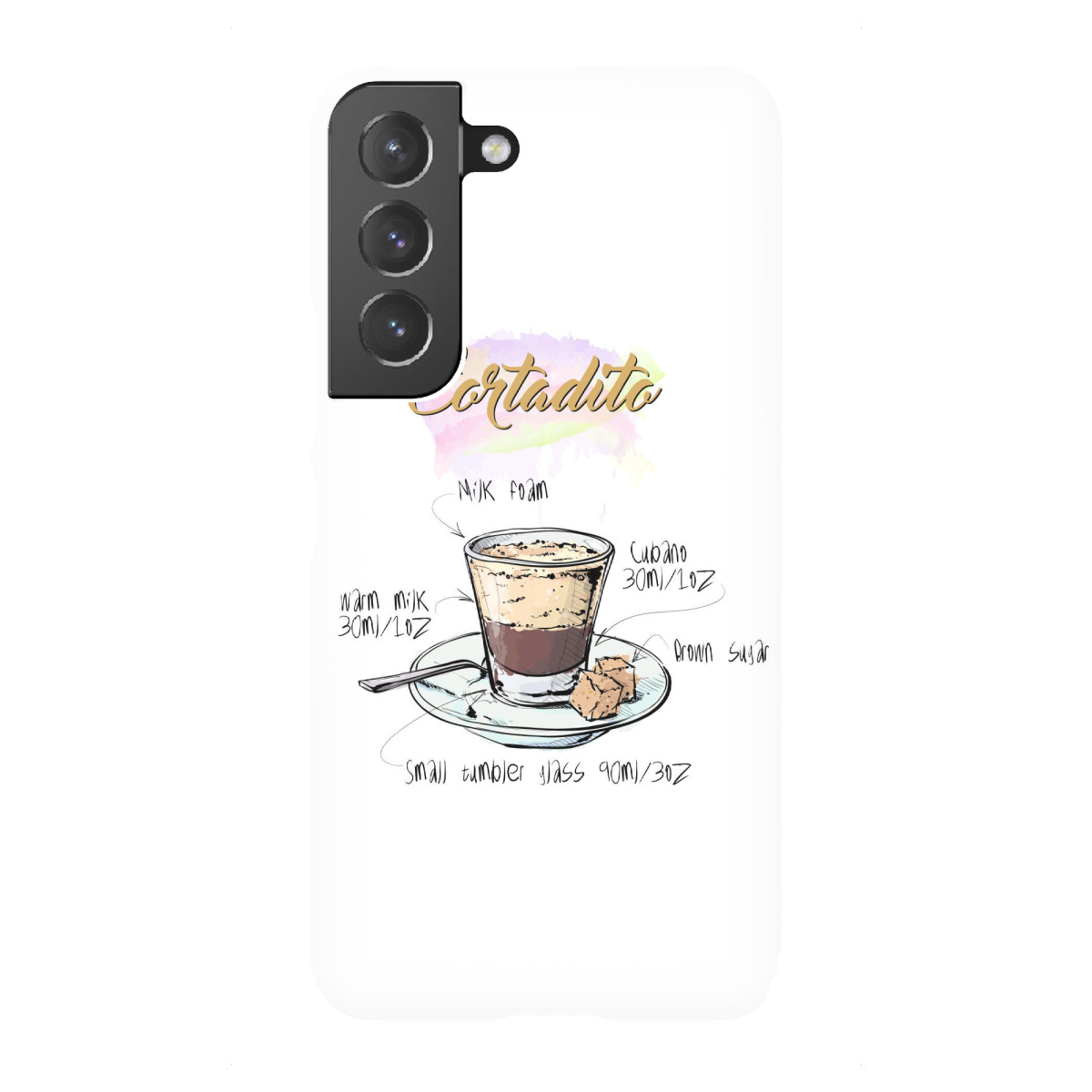 "Cortadito coffee"für Samsung Galaxy - Premium-Case Handyhülle artboxONE