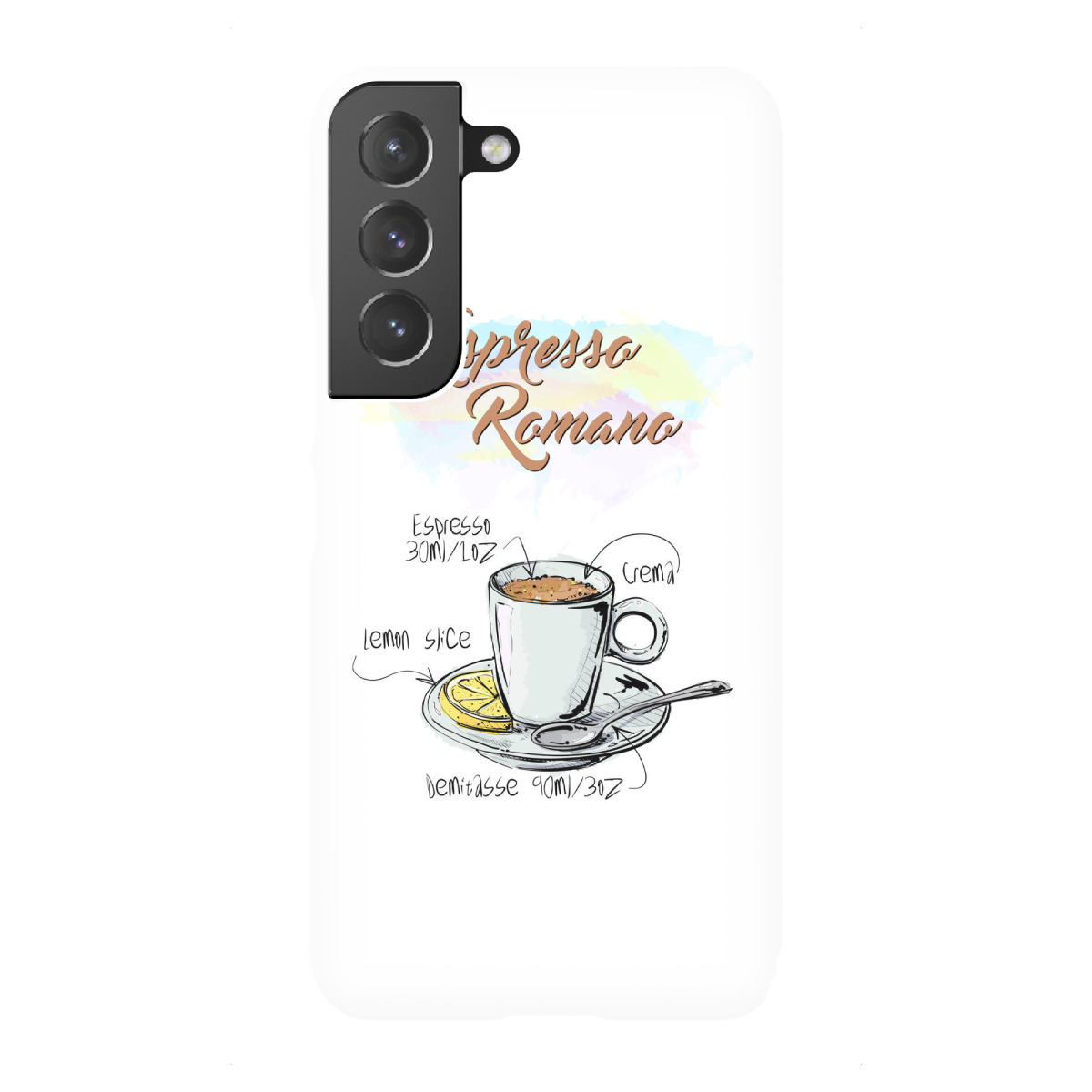 "Espresso Romano"für Samsung Galaxy - Premium-Case Handyhülle artboxONE