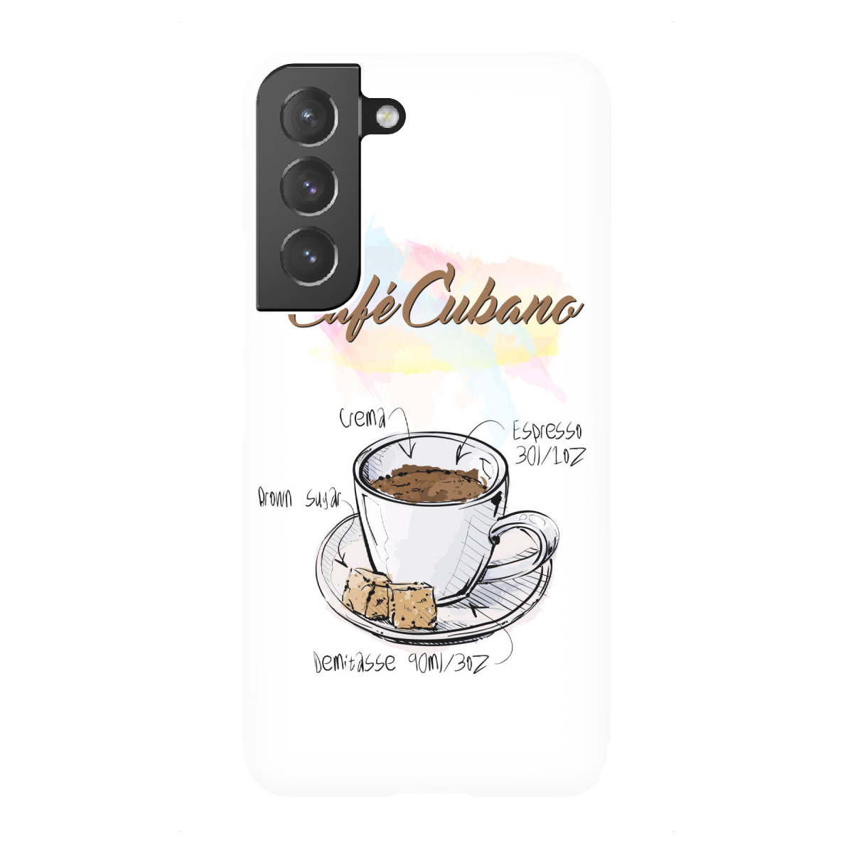 "Café Cubano"für Samsung Galaxy - Premium-Case Handyhülle artboxONE