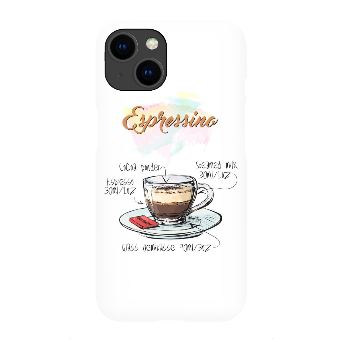 iPhone "Espressino coffee" Premium-Case Handyhülle artboxONE